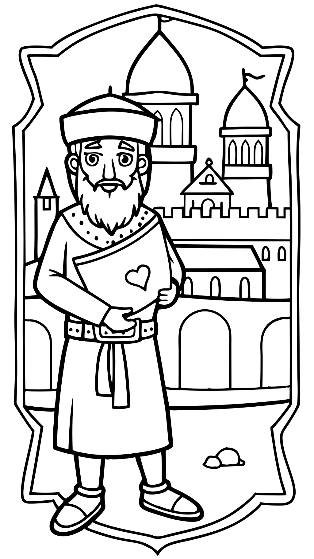 coloring pages nehemiah